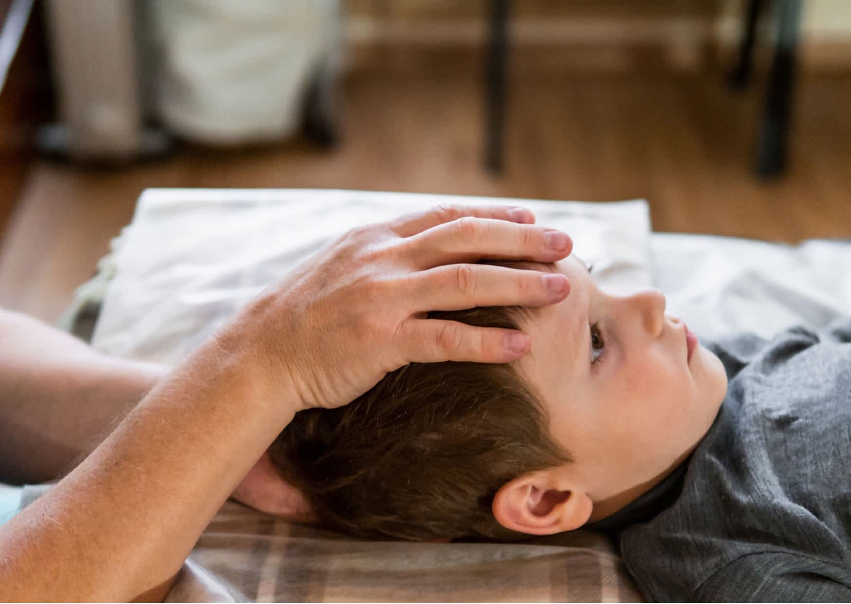 Craniosacral-Therapie bei Kindern